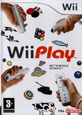 Wii Play box cover front